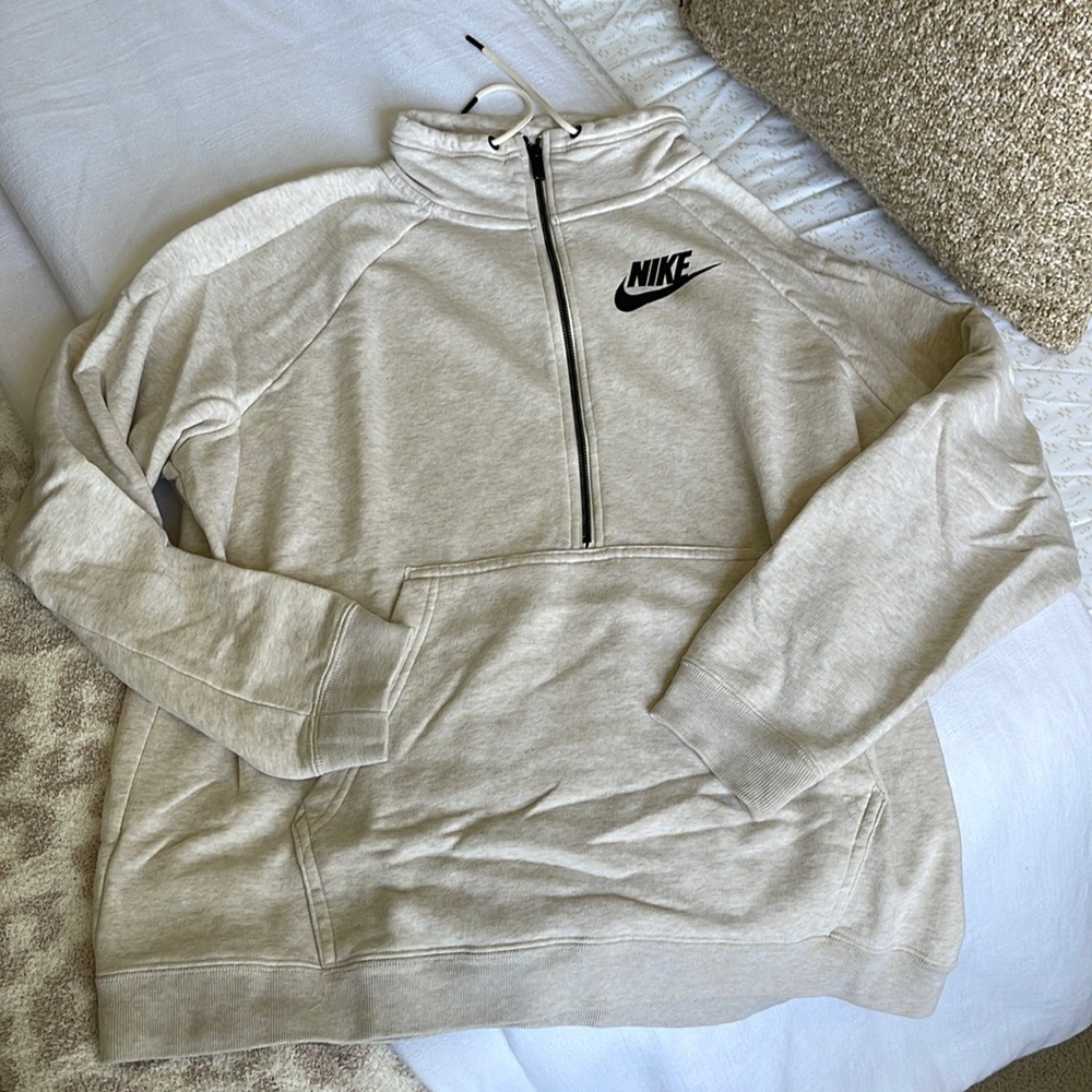 Nike - Cream 1/4 Sweatshirt